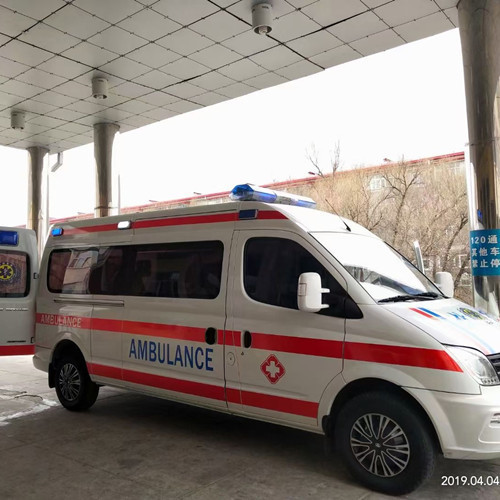 碑林救护车出租服务案例2